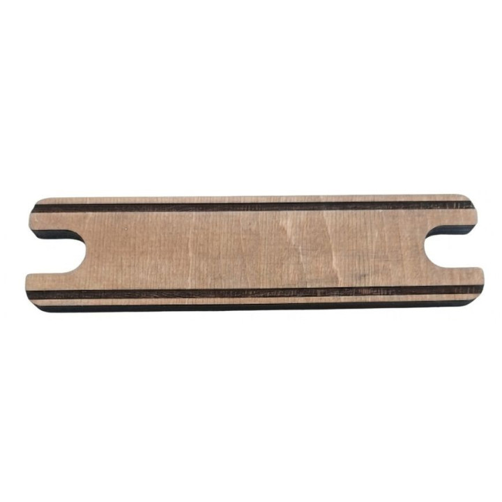 kopia Stopień do drabinki jachtowej sklejka 10 mm 23x6 cm – personalizacja, grawer logo, różne kształty